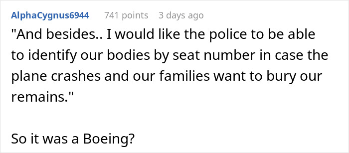Woman Shuts Down Entitled Seat Thief In A Hilariously Unhinged Way: &ldquo;Plane Seat Bandit Finally Happened To Me&rdquo;