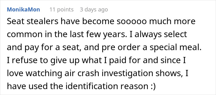 Woman Shuts Down Entitled Seat Thief In A Hilariously Unhinged Way: &ldquo;Plane Seat Bandit Finally Happened To Me&rdquo;