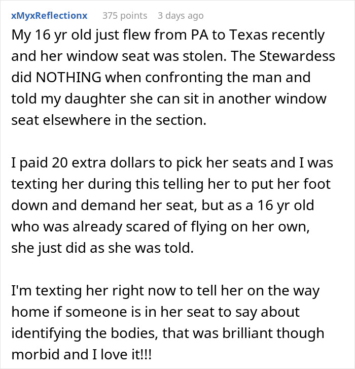 Woman Shuts Down Entitled Seat Thief In A Hilariously Unhinged Way: &ldquo;Plane Seat Bandit Finally Happened To Me&rdquo;
