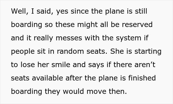 Woman Shuts Down Entitled Seat Thief In A Hilariously Unhinged Way: &ldquo;Plane Seat Bandit Finally Happened To Me&rdquo;