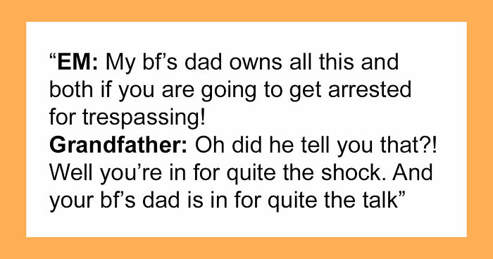 Grandpa Delivers Savage Reality Check To Entitled Mom Who Called The Cops For Trespassing