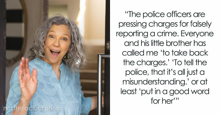 Entitled Mom Tries To Frame Son For Locking Her Out Of House, Facing Charges After The Calling Cops