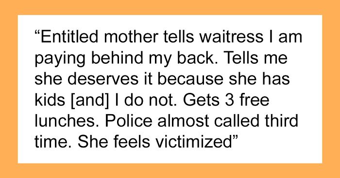 Mom’s Ridiculous Free Lunch Scheme Backfires When Her Friend Loses Patience After Falling For It Twice