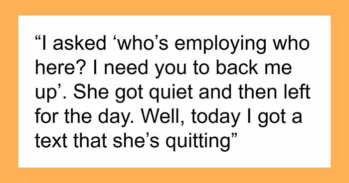 Nanny Decides Mom’s House Rules Are Optional, Learns The Hard Way Who’s The Employee And Who’s Boss