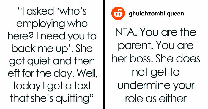 Nanny Decides Mom’s House Rules Are Optional, Learns The Hard Way Who’s The Employee And Who’s Boss