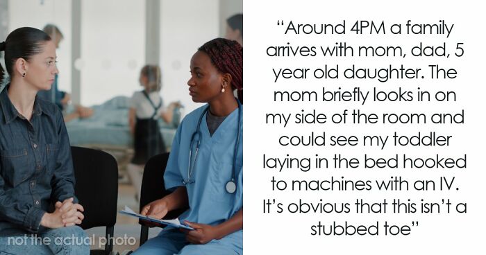 Parents Act Entitled In Pediatric ER, Have To Be Snubbed By Nurse Multiple Times Until They Give Up