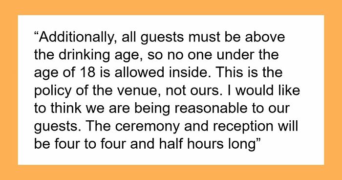 Entitled Guests Try To Impose Their Own Rules On The Newlyweds, They Keep Standing Their Ground