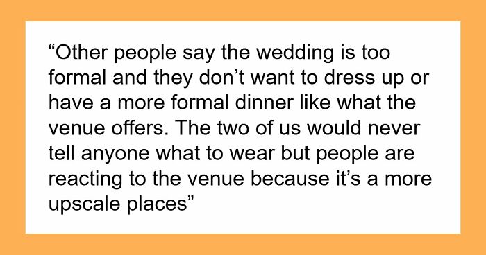Entitled Guests Try To Impose Their Own Rules On The Newlyweds, They Keep Standing Their Ground