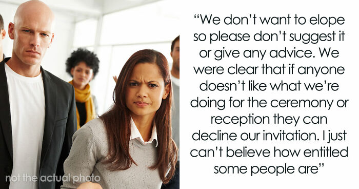 Entitled Guests Try To Impose Their Own Rules On The Newlyweds, They Keep Standing Their Ground