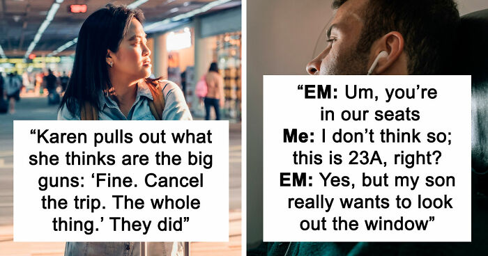 20 Stories About People Who Showed Just How Entitled They Are During Flights
