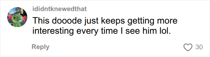 Screenshot of a comment from ididntknewdthat saying This dooode just keeps getting more interesting every time I see him lol about Erling Haaland viral raccoon memes. Screenshot of a comment from ididntknewdthat saying This dooode just keeps getting more interesting every time I see him lol about Erling Haaland viral raccoon memes.