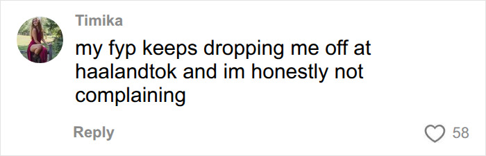 Meme featuring a comment about Erling Haaland and a racoon: my fyp keeps dropping me off at haalandtok Meme featuring a comment about Erling Haaland and a racoon: my fyp keeps dropping me off at haalandtok