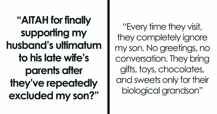 Woman Lets Her Husband Go Hard On His Ex-In-Laws After Her Son Starts Asking Painful Questions