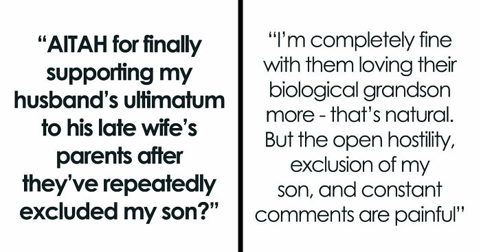 Woman Lets Her Husband Go Hard On His Ex-In-Laws After Her Son Starts Asking Painful Questions