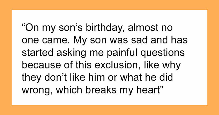 Woman Lets Her Husband Go Hard On His Ex-In-Laws After Her Son Starts Asking Painful Questions