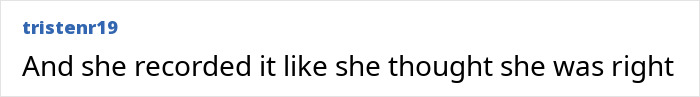 A screenshot of a comment about a White Karen recording her interaction with a Hispanic window washer. A screenshot of a comment about a White Karen recording her interaction with a Hispanic window washer.