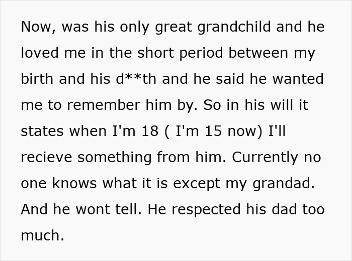 Greedy Aunt Pressures Teen To Give Up His Unclaimed Inheritance, Dad Quickly Puts Her In Her Place