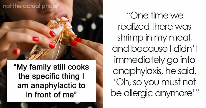 Family Doesn’t Care About Person’s Health, Says They’re Overreacting: “Within Minutes My Throat Started Closing”