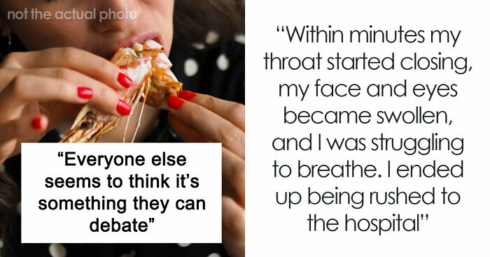 Family Doesn’t Care About Person’s Health, Says They’re Overreacting: “Within Minutes My Throat Started Closing”