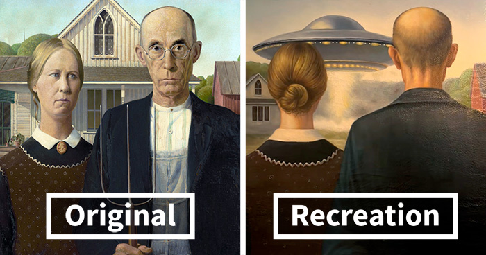 This Artist Reimagined 16 Famous Masterpieces From Behind, And The Results Are Fascinating