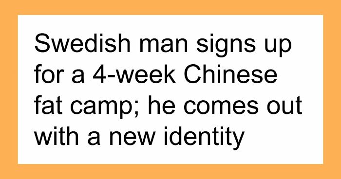 Man Loses 110 Lbs And Joins A Chinese Fat Camp, Says The Most Powerful Part Was Not The Weight