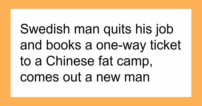 Man Loses 110 Lbs And Joins A Chinese Fat Camp, Says The Most Powerful Part Was Not The Weight