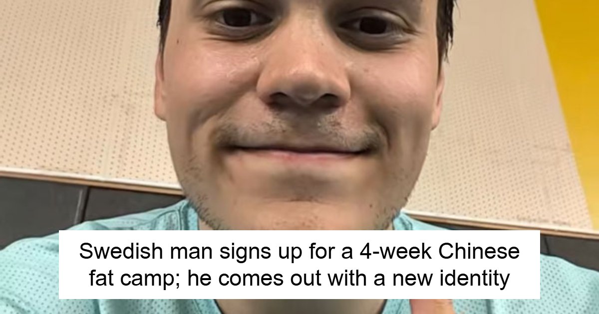 Man Quit His Job To Fly To A Chinese Fat Camp, His Transformation Is One Worth Talking About