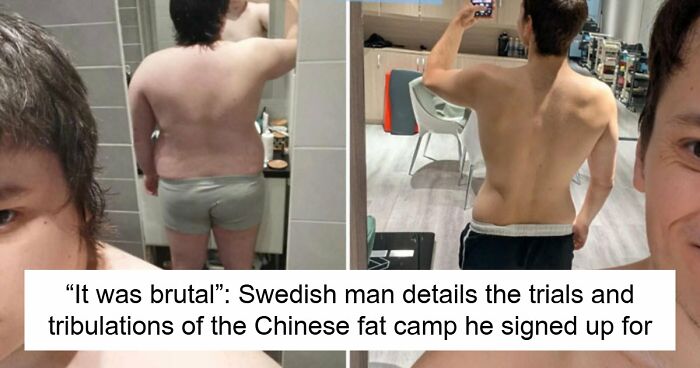 Man Loses 110 Lbs And Joins A Chinese Fat Camp, Says The Most Powerful Part Was Not The Weight