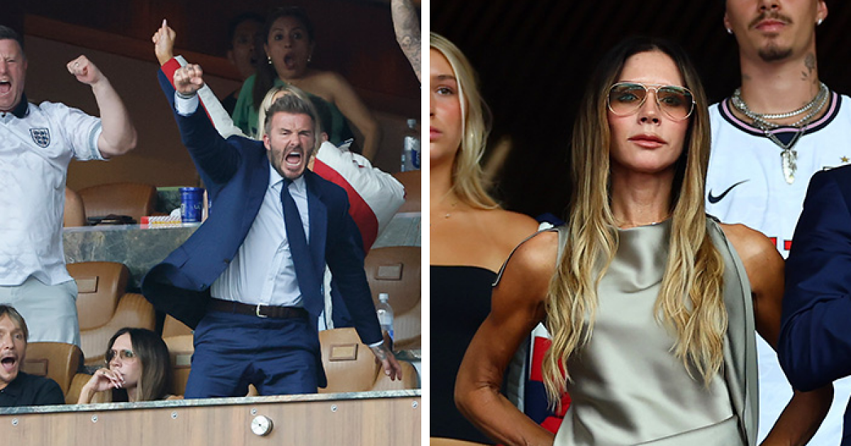 David Beckham Forced To Defend Wife Victoria After Her Behavior At World Cup Match Sparked Wave Of Mockery