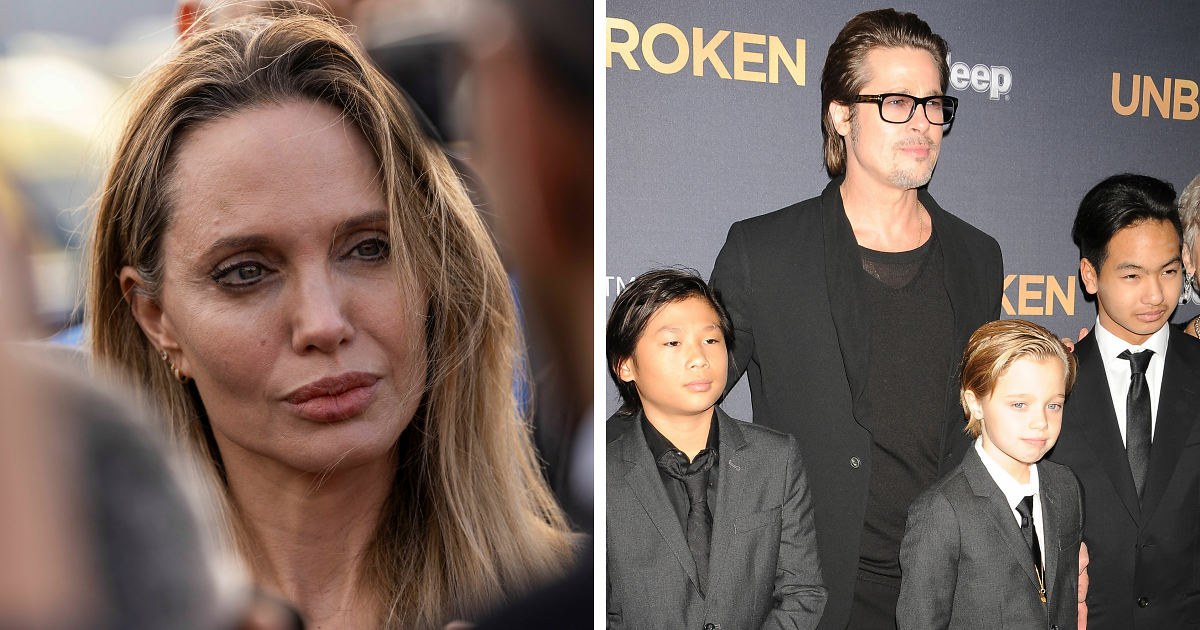 Angelina Jolie's Major Life Change Revealed After Kids Make Move Against Dad Brad Pitt With Newspaper Ads | Bored Panda