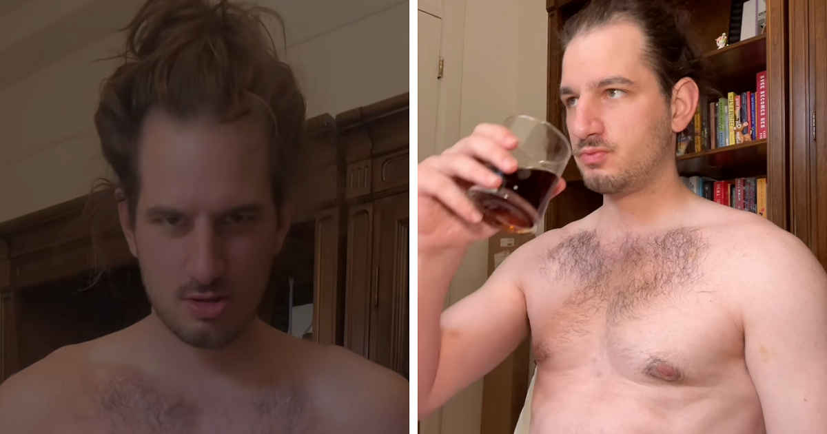 Man Documents Dramatic Transformation After Four Months Of Steroids And Drinking 24 Beers Daily