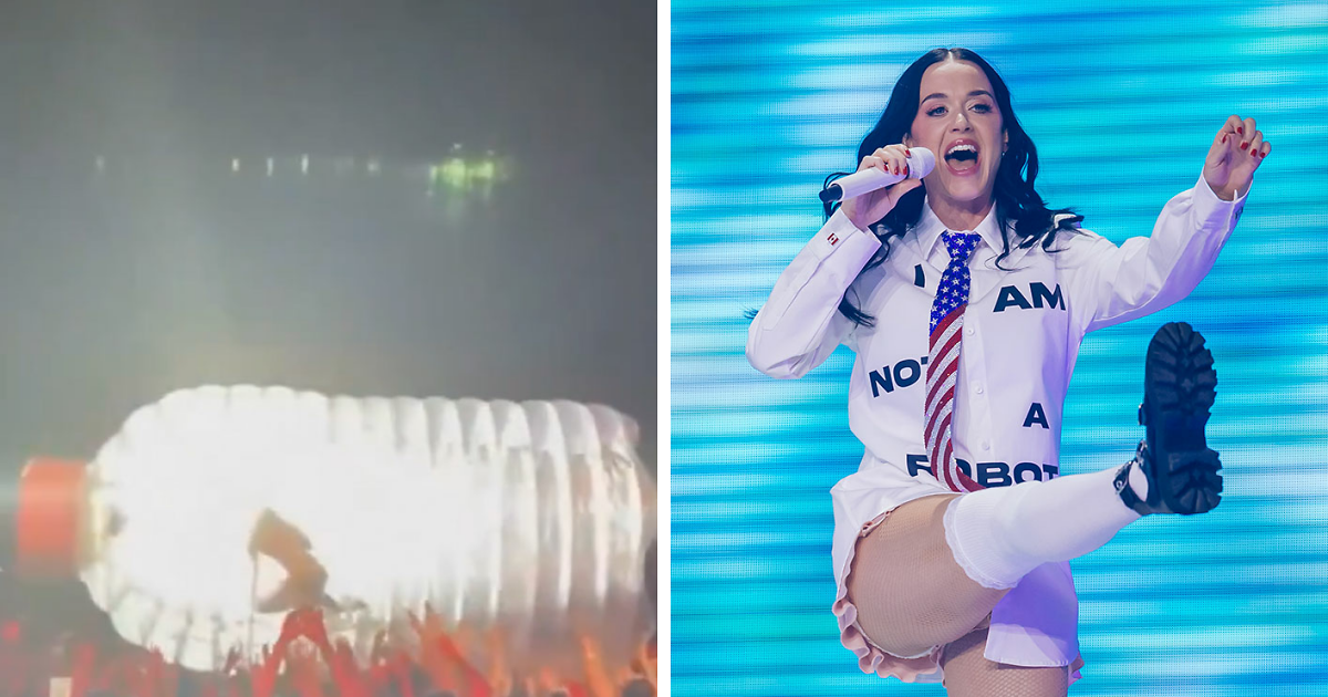 Katy Perry Winds Up Trapped Inside A Bottle After Bizarre Stunt Goes Terribly Wrong