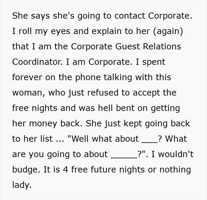 Wannabe Scam Artist Thinks She Can Complain Her Way Out Of A $6500 Vacation, Gets Reality Check