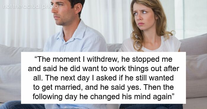 Woman Feels Like Shell Of A Person After Fiancé Calls Off Wedding But Expects To Stay Together