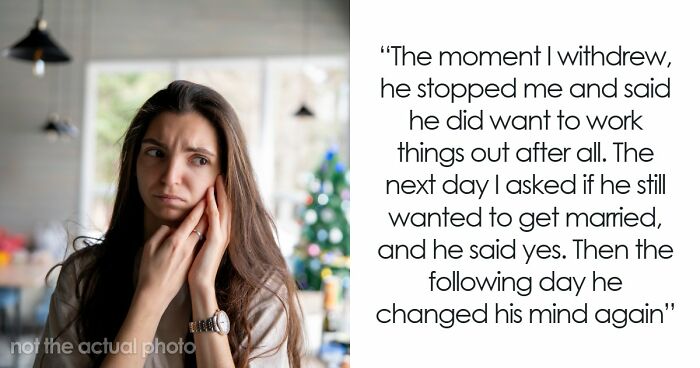 Woman Feels Like Shell Of A Person After Fiancé Calls Off Wedding But Expects To Stay Together