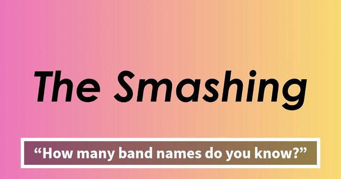 “Can You Finish These Iconic Band Names?”: See If You Can Get All 25 Right