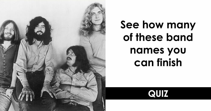 “Can You Finish These Iconic Band Names?”: See If You Can Get All 25 Right