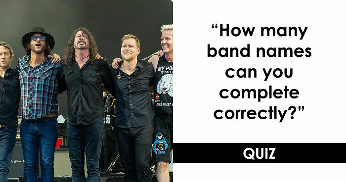 “Can You Finish These Iconic Band Names?”: See If You Can Get All 25 Right