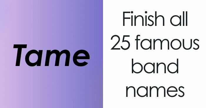“Can You Finish These Iconic Band Names?”: See If You Can Get All 25 Right
