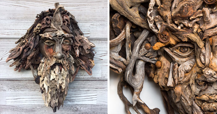 27 Stunning Sculptures Made From Pieces Of Wood Collected Across Nature By This Artist