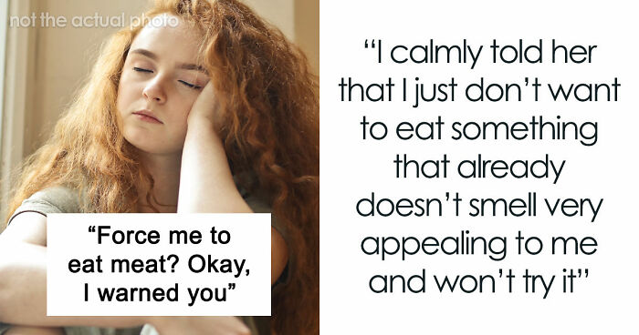 Teen Shows Friend Exactly What Happens If She’s Forced To Eat What She Doesn’t Want To