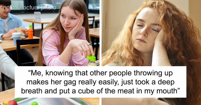 Teen Shows Friend Exactly What Happens If She’s Forced To Eat What She Doesn’t Want To