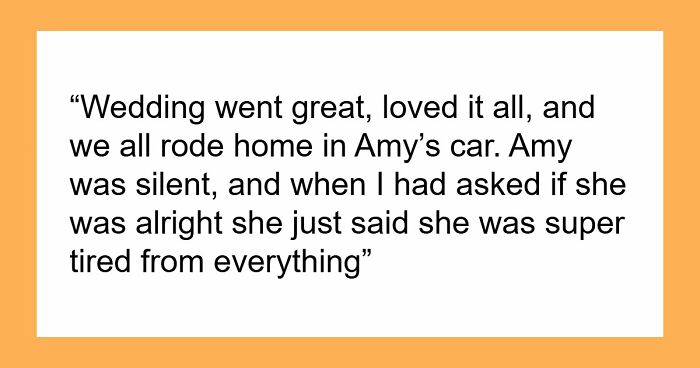 “My Best Friend Of Nearly 9 Years Ended The Friendship After My Wedding”