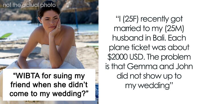 Woman Skips Best Friend’s Wedding, Says It’s Because She Wanted A Honeymoon, The Real Reason Is Much Worse