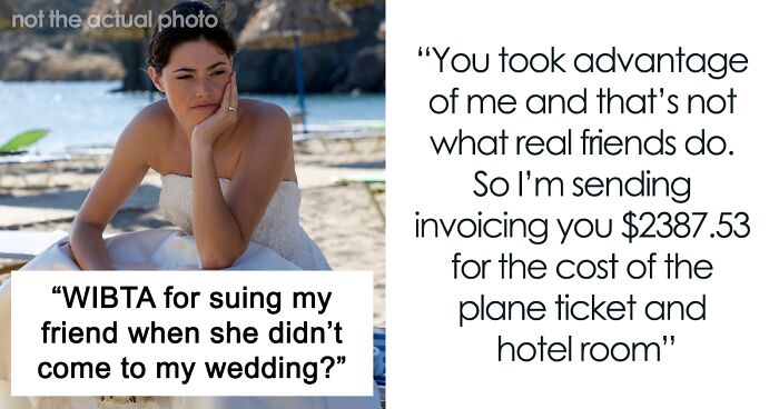Woman Skips Best Friend’s Wedding, Says It’s Because She Wanted A Honeymoon, The Real Reason Is Much Worse