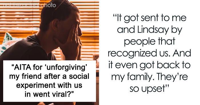 Man Forgives Friend For Making Fun Of Him Until Learning Someone Captured It On Video And It Went Viral