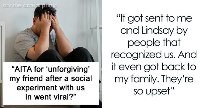 Man Forgives Friend For Making Fun Of Him Until Learning Someone Captured It On Video And It Went Viral