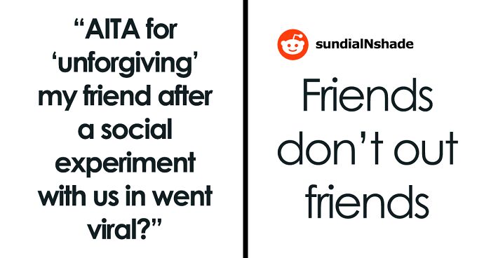 Man Forgives Friend For Making Fun Of Him Until Learning Someone Captured It On Video And It Went Viral