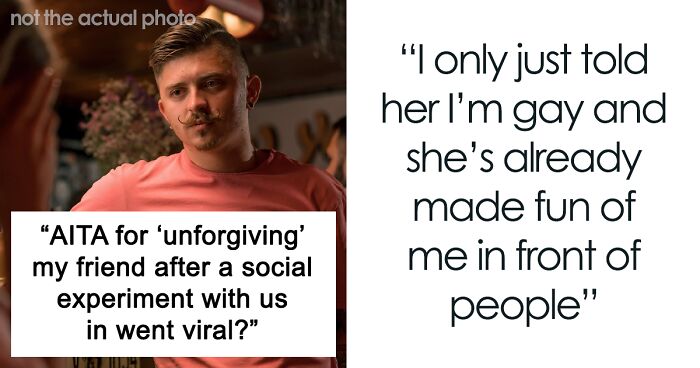 Man Forgives Friend For Making Fun Of Him Until Learning Someone Captured It On Video And It Went Viral
