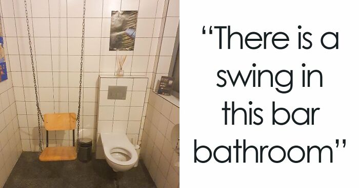 69 Terribly Designed Bathrooms That Might Make You Relieved That You Don’t Have To Use Them
